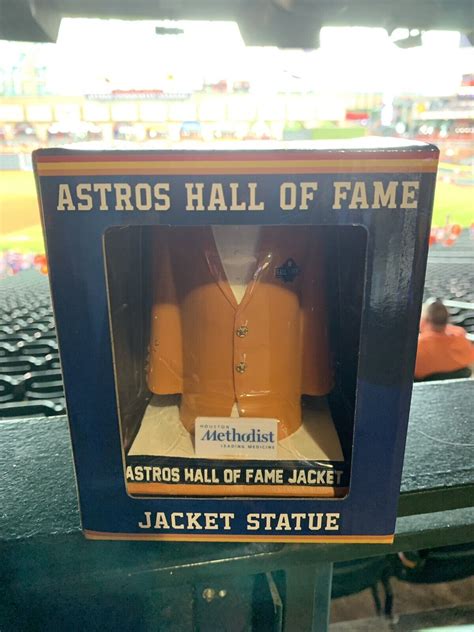 replica astros hof jacket statue|Press release: Astros inaugural Hall of Fame Weekend .